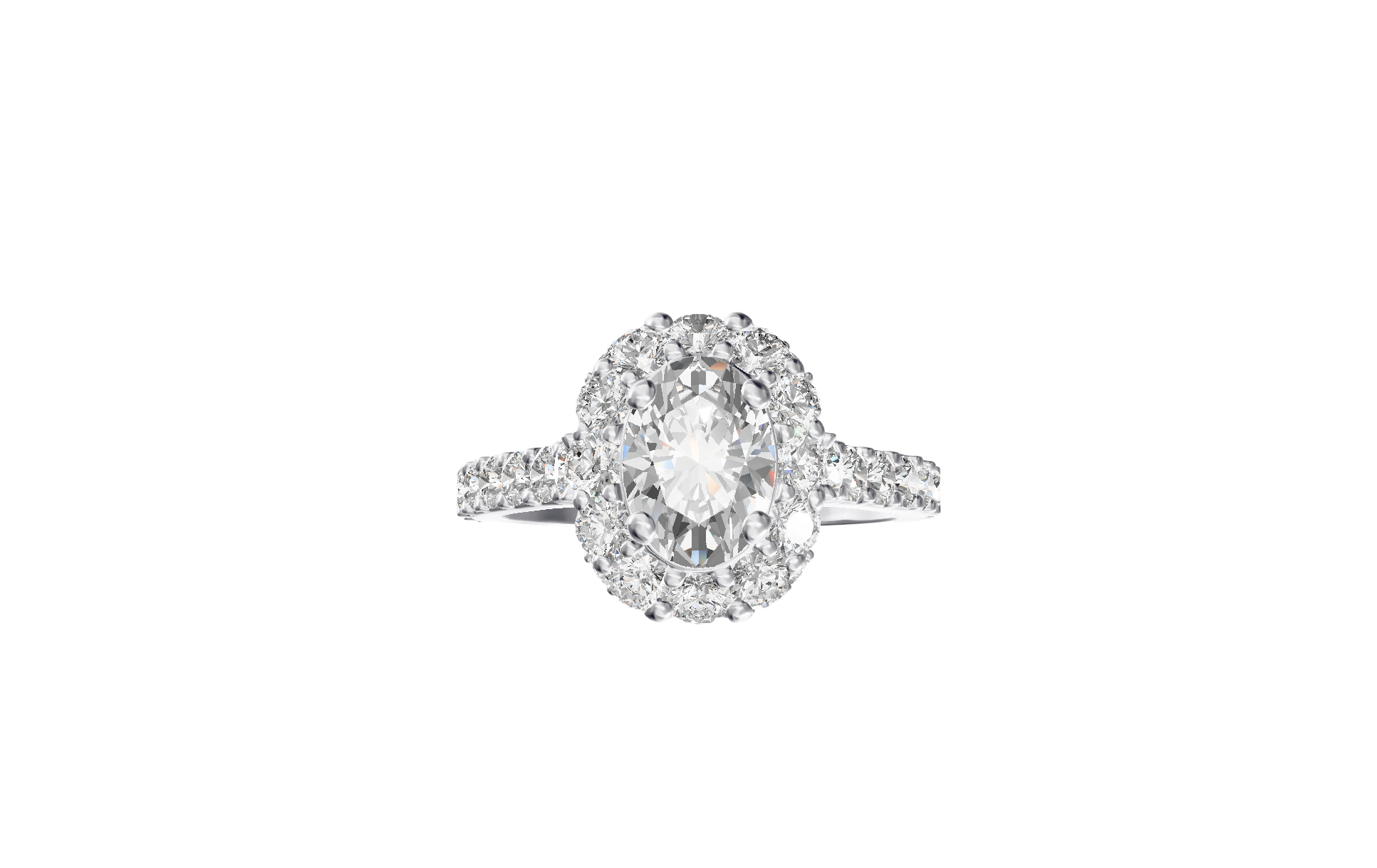 GRAFF Icon Oval Diamond Engagement Ring